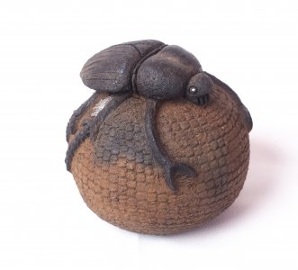 Dung Beetle Sculpture