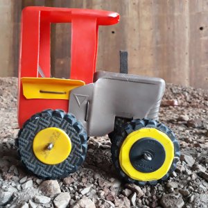 Recycled Plastic Grey Truck