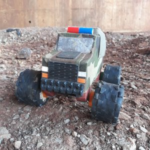 Kenyan Army Wooden Truck