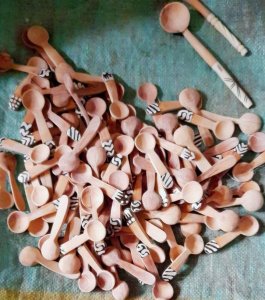 Wood Coffee Spoon With Short Handle