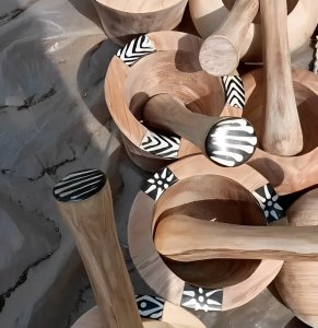 Handmade Mortar and Pestle