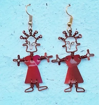 Dancing Girl Earring